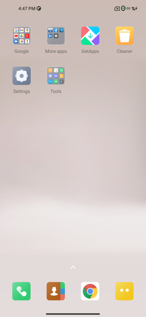 Quiet screenshot