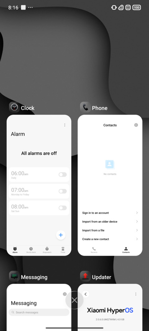 OX BM screenshot