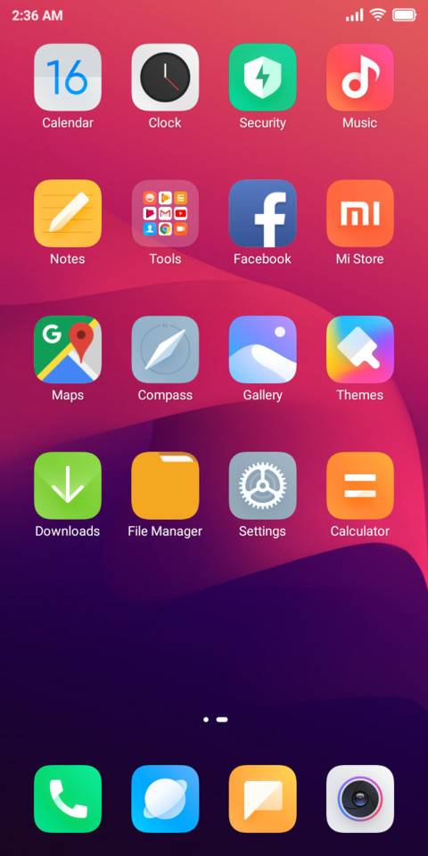 Ryzen OS Dark screenshot