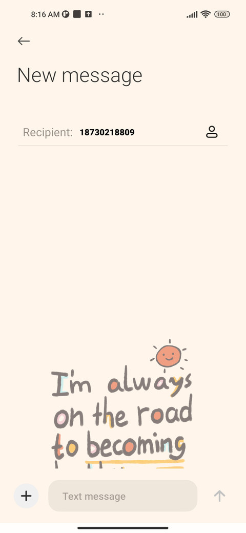 Encourage Writing screenshot