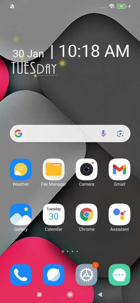FilledGrey_UI screenshot