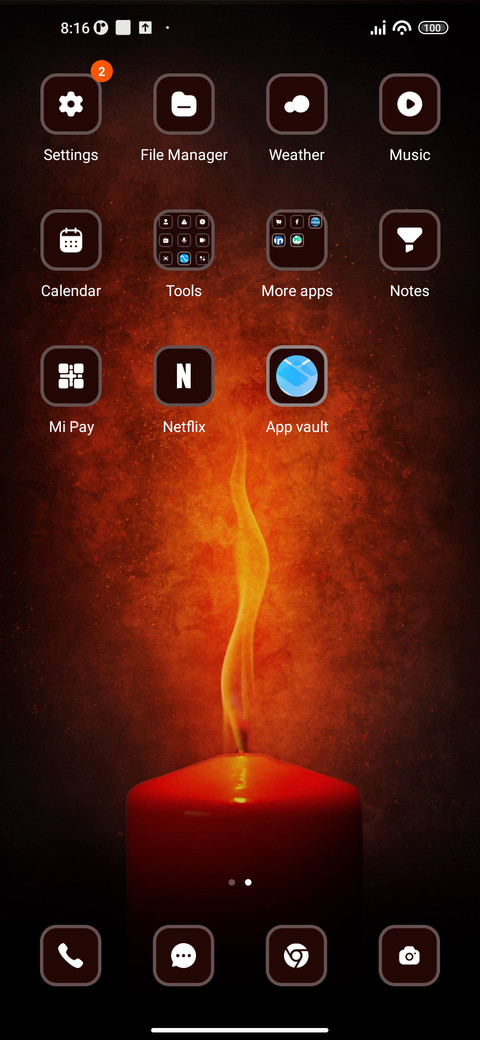 Candle screenshot
