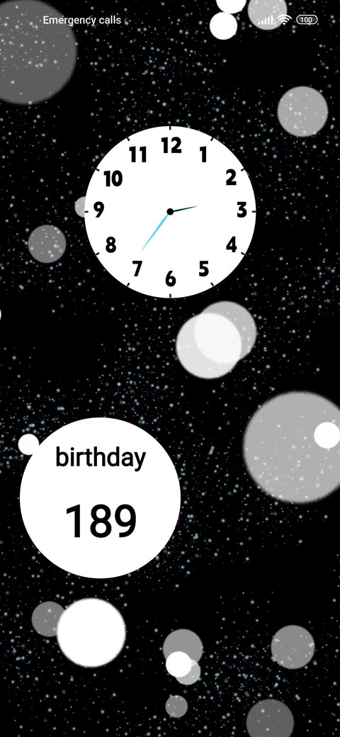 Misty Starry Night screenshot