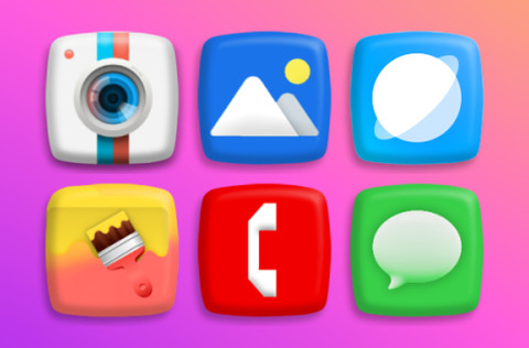Colored 3D screenshot