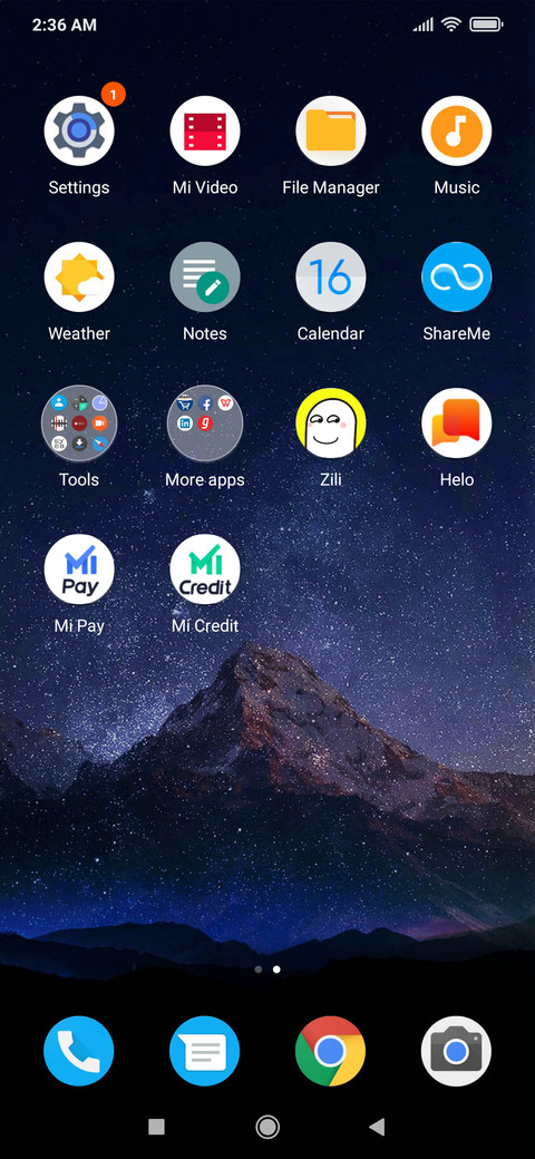 Mix screenshot