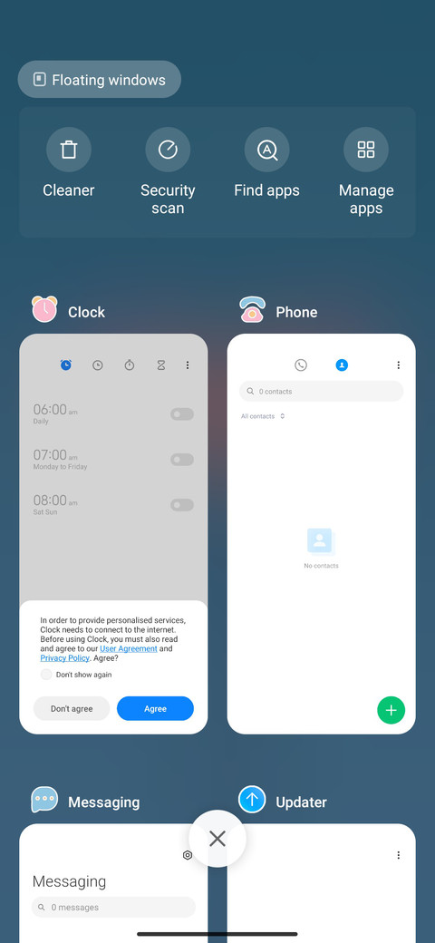 Floral screenshot