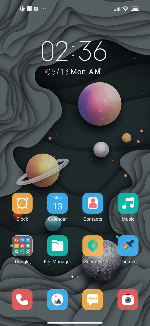 Carving planets screenshot