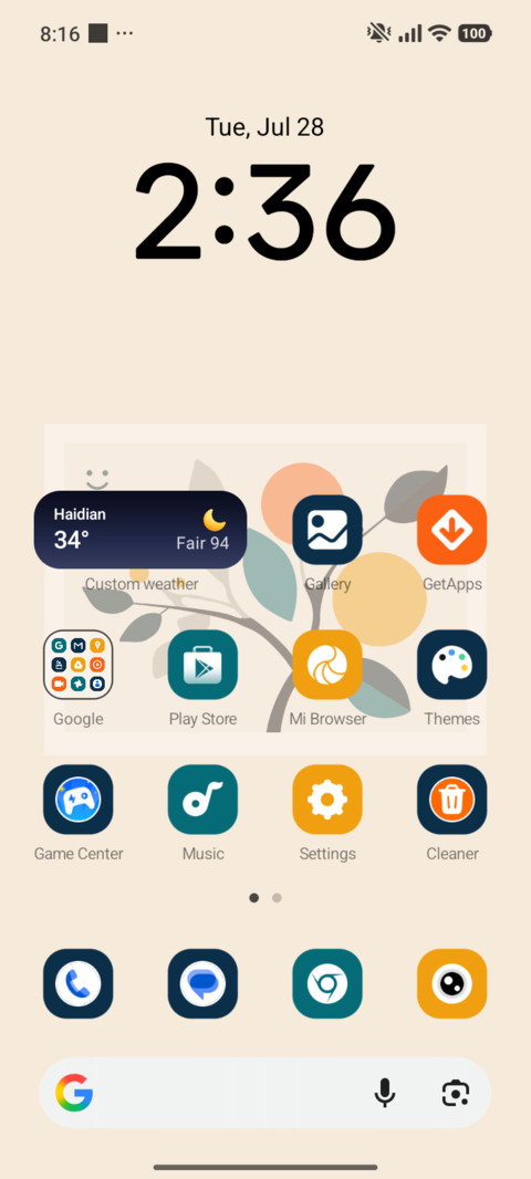 Warm Fruit Twig screenshot