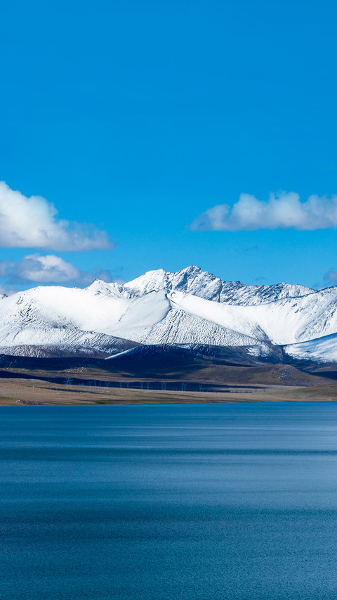 Scenery of Pumoyongcuo, Tibet, China screenshot