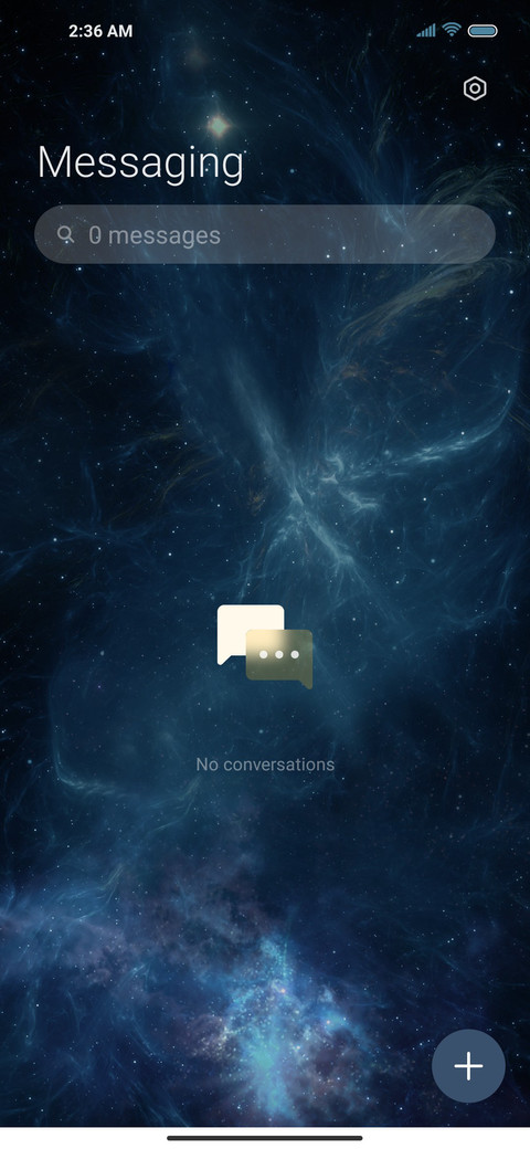 Cosmic space screenshot