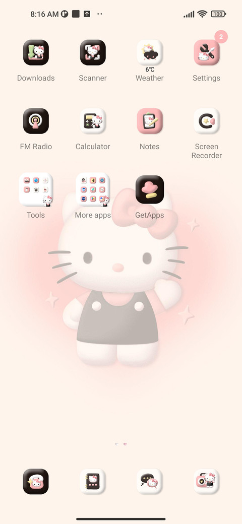 HelloKitty cute 3D screenshot