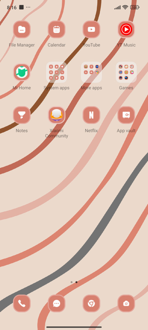 Brown Lines screenshot