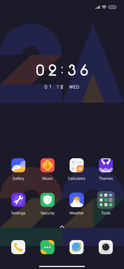 Geometric color screenshot