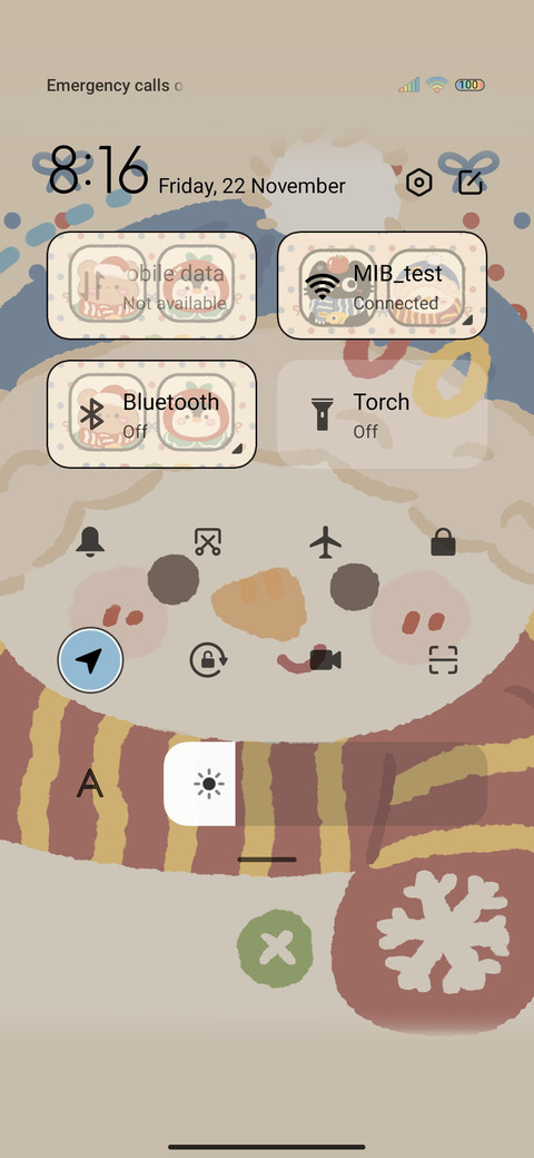 Christmas present screenshot