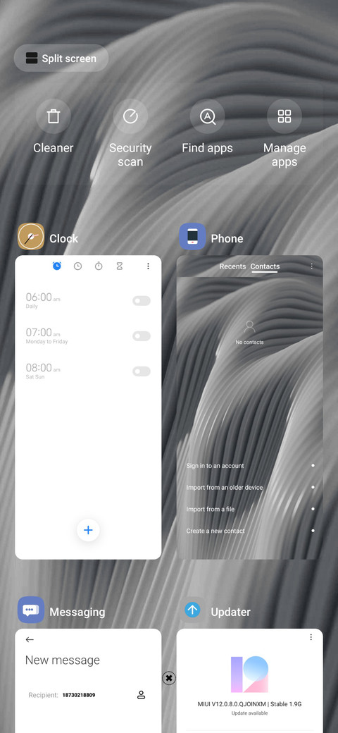 Dancing glass screenshot