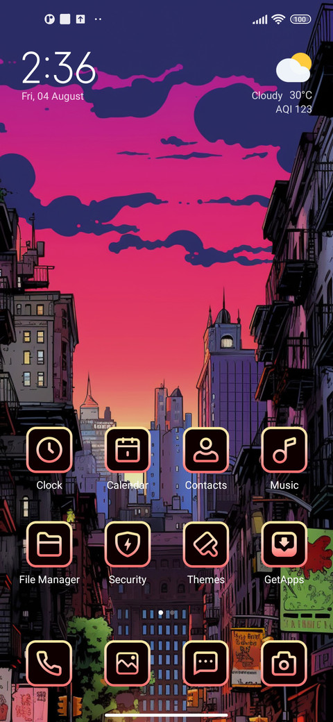 Cyberpunk City screenshot