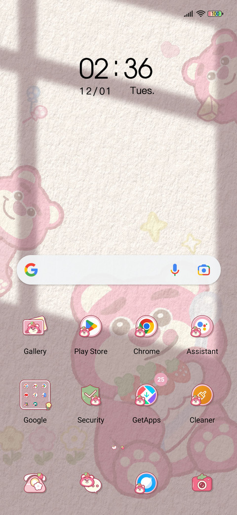 Berry light bear screenshot