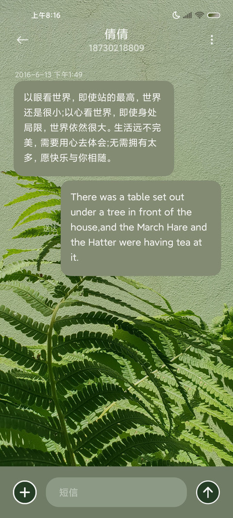 简约 向阳生长 screenshot