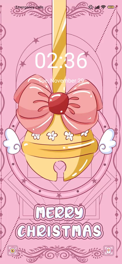 Pink Bell Card screenshot