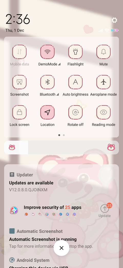 Berry light bear screenshot