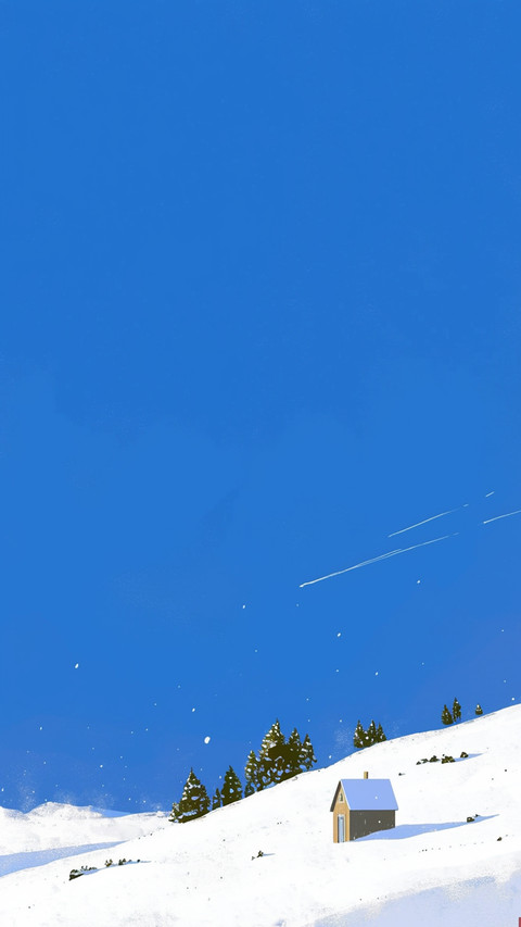 风景插画-顶晟科技 screenshot
