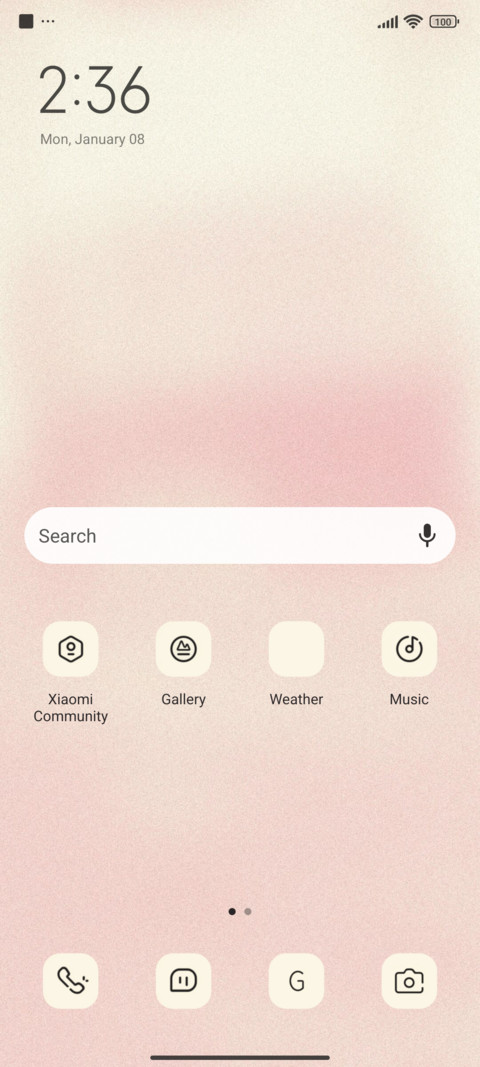 Pink house screenshot