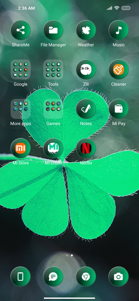 Clover Print screenshot