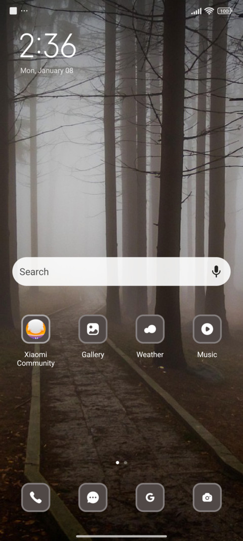 Dark screenshot