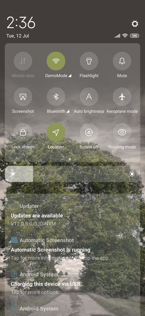 summer cloudy screenshot