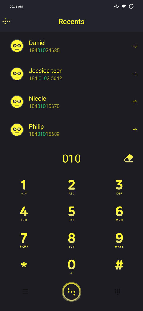 Dark Yellow screenshot