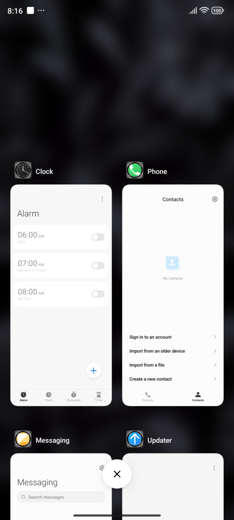 PureBlack screenshot