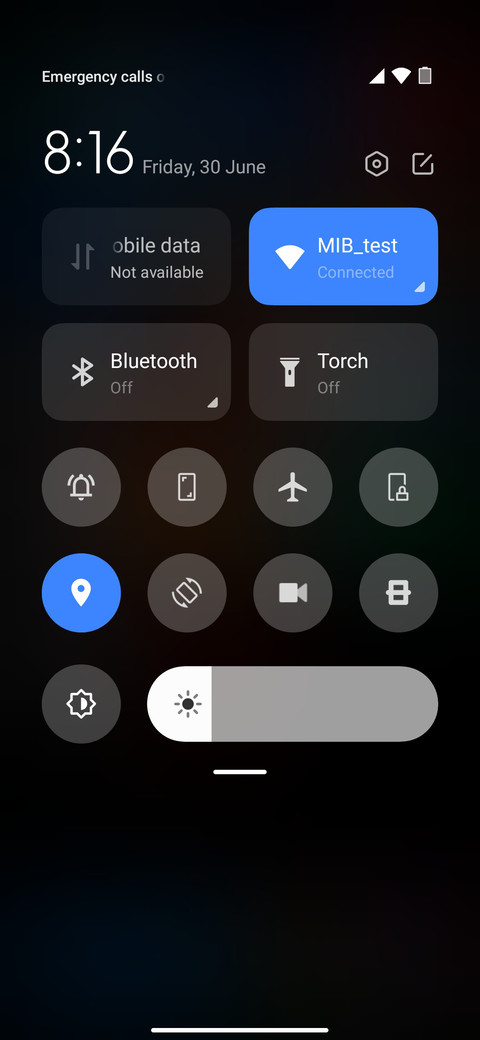 Shiv Dark UI screenshot