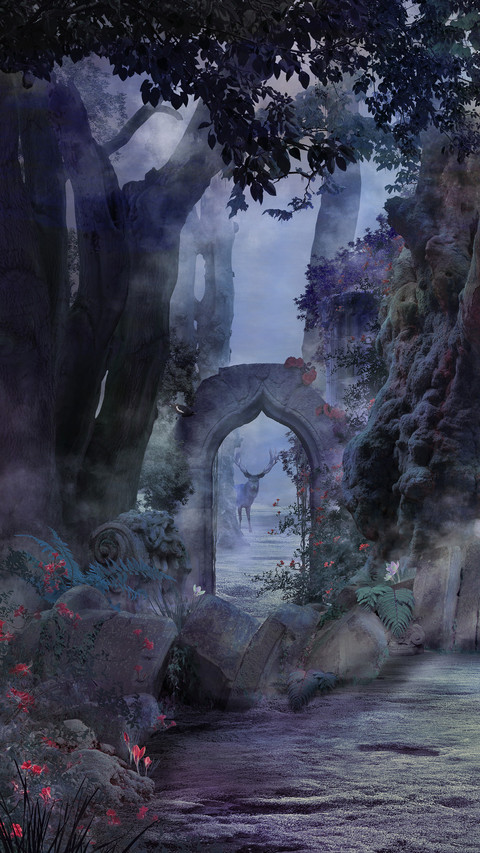 魔法森林-拍信图库 screenshot