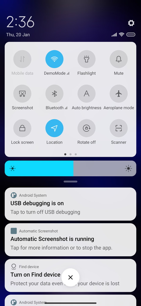 Design On screenshot