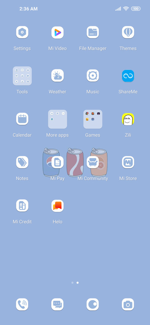 Hand-painted cans screenshot