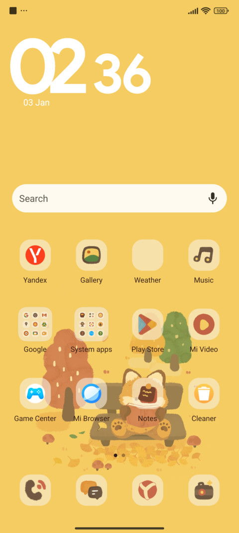 Small minimalist screenshot