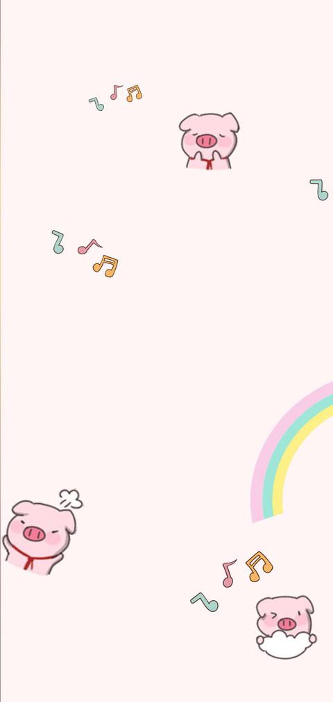 甜蜜小猪 多壁纸 screenshot