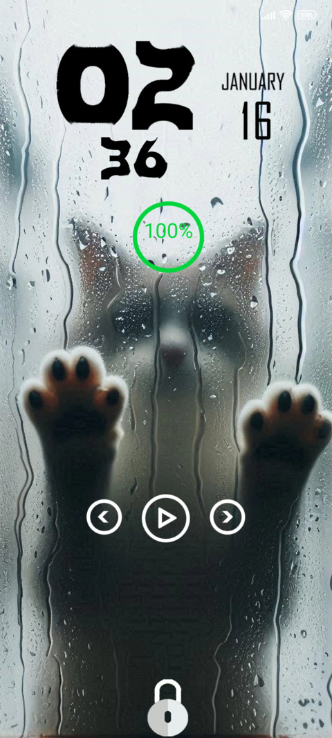 Rain cat screenshot