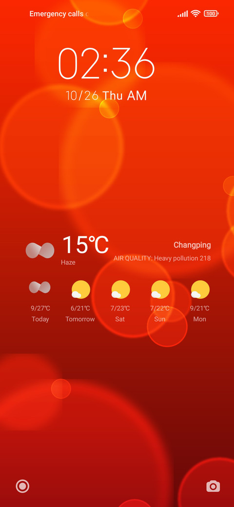 Orange Circle screenshot
