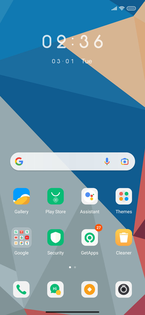 Colorful screenshot