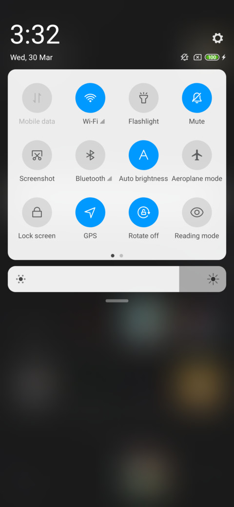 black cool screenshot