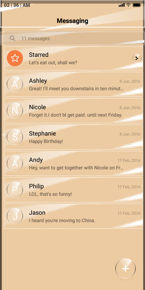 Glass screenshot