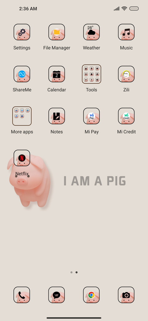 I am a pig gravity screenshot