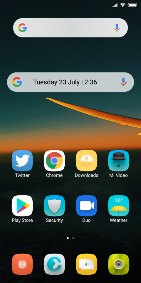 Plane screenshot