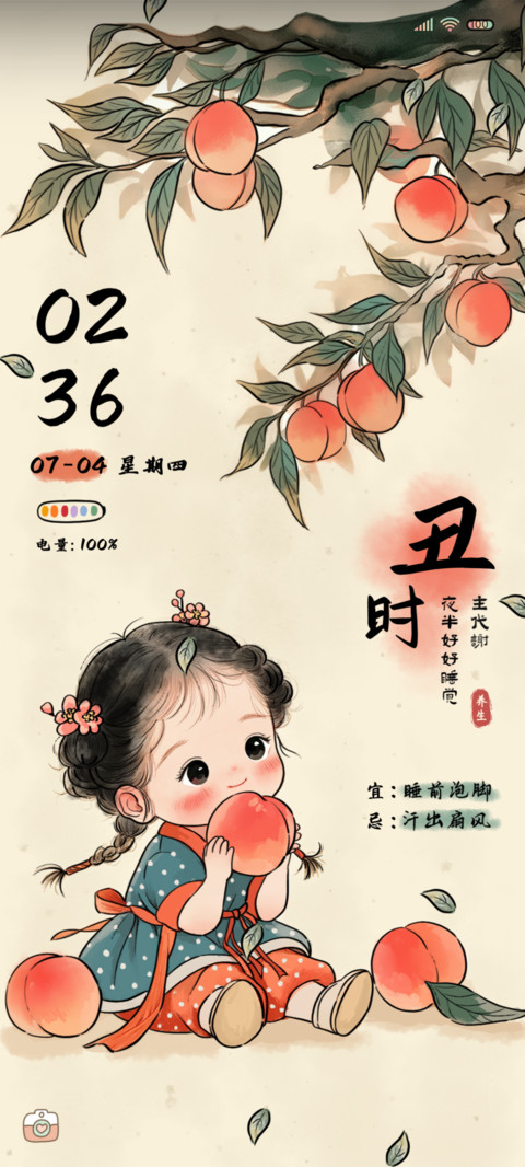 时令女孩 国风多图 screenshot
