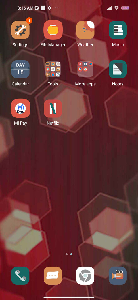 Red  lattice screenshot