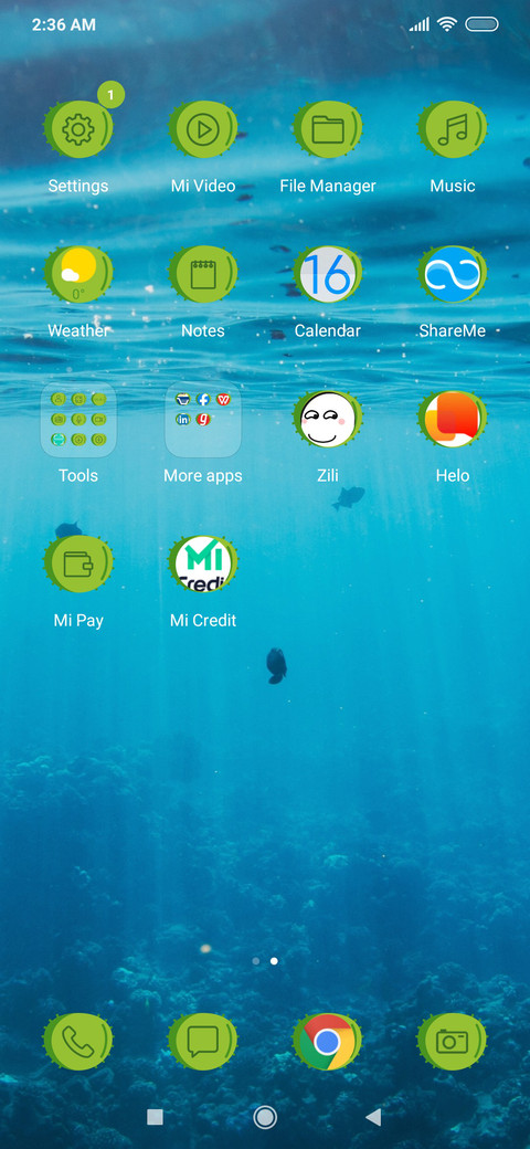Underwater Blue_3MDS screenshot