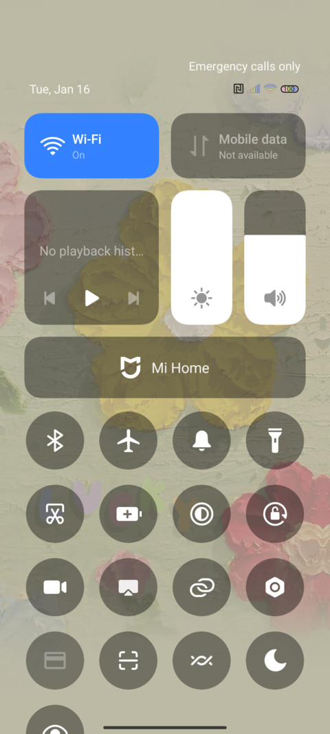 Canvas flower screenshot