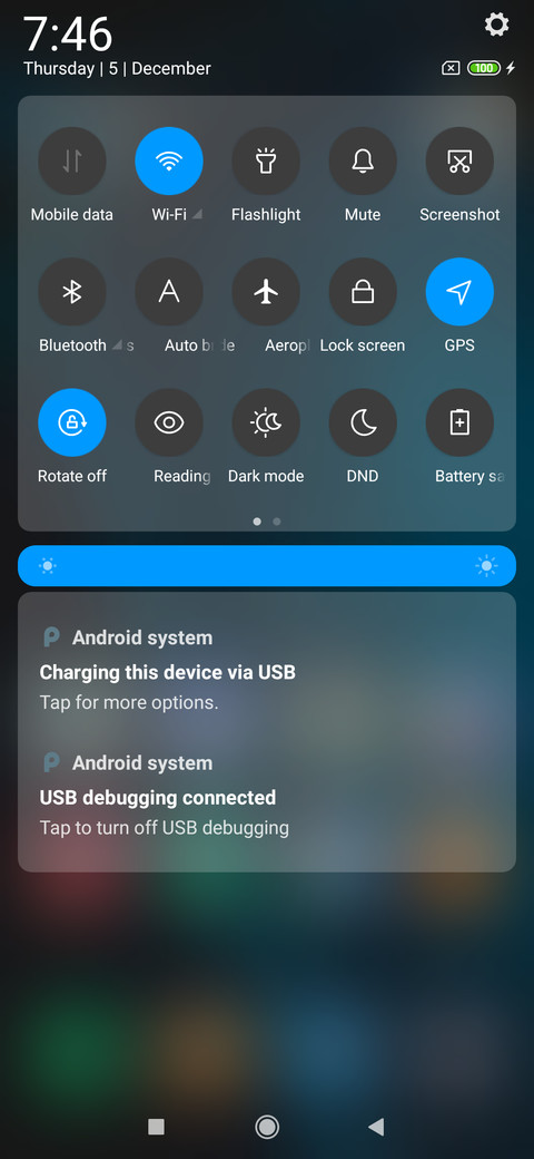 Poco Dark screenshot