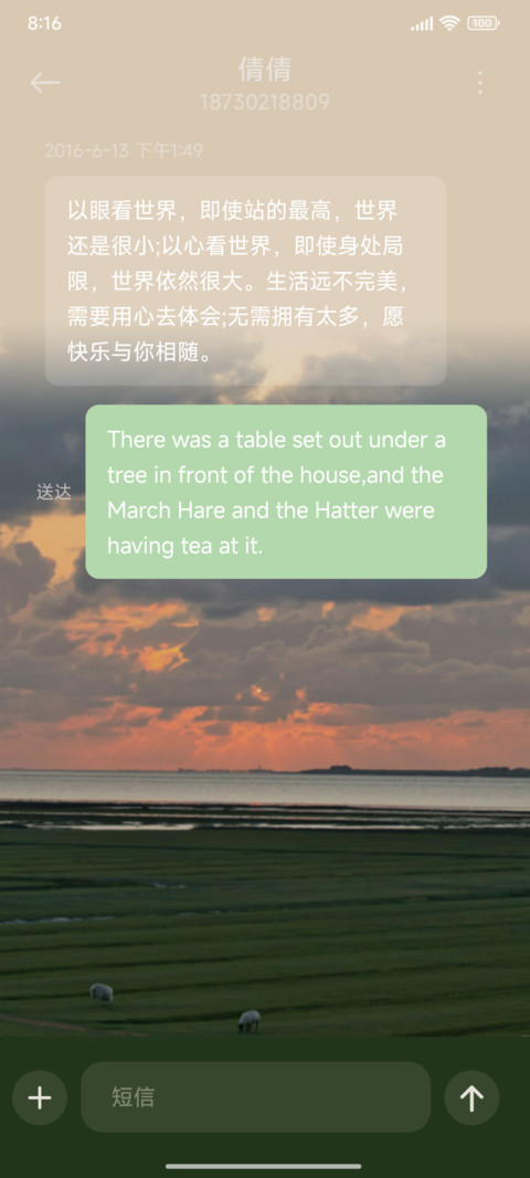 落日草原 小组件 screenshot